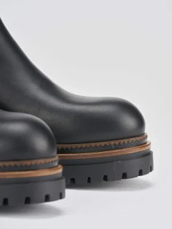 Discount Stivaletti tacco 2cm pelle Donna Stivaletti Tacco Basso