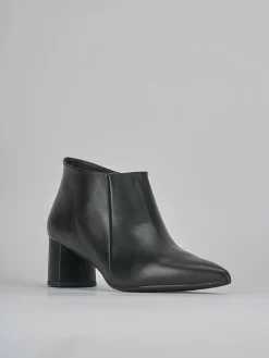 Outlet Stivaletti tacco 5cm pelle Donna Stivaletti Tacco Alto