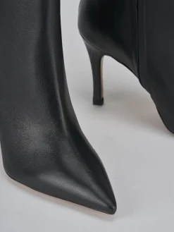 Clearance Stivaletti tacco 9cm pelle Donna Stivaletti Tacco Alto