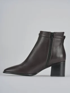 Sale Stivaletti tacco 6cm pelle bordo' Donna Stivaletti Tacco Alto