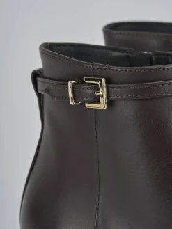 Sale Stivaletti tacco 6cm pelle bordo' Donna Stivaletti Tacco Alto