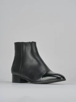 Clearance Stivaletti tacco 3cm pelle Donna Stivaletti Tacco Basso