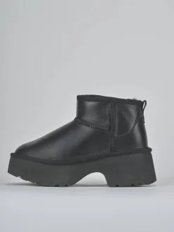 Hot Stivaletti tacco 3cm pelle Donna Stivaletti Tacco Basso