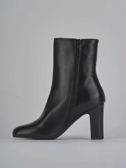 Stivaletti tacco 8cm pelle Donna Stivaletti Tacco Alto