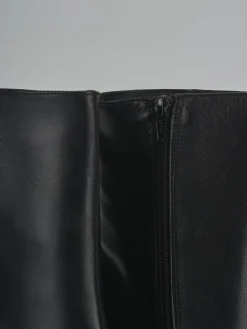 Stivaletti tacco 8cm pelle Donna Stivaletti Tacco Alto