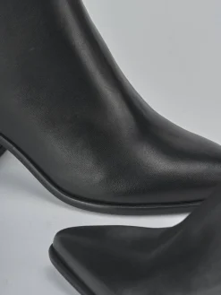 New Stivaletti tacco 6cm pelle Donna Stivaletti Tacco Alto