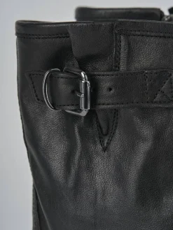 Discount Stivaletti tacco 2cm pelle Donna Stivaletti Tacco Basso