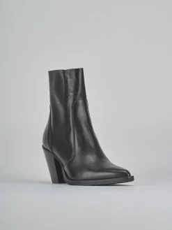 Clearance Stivaletti tacco 6cm pelle Donna Stivaletti Tacco Alto