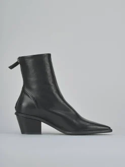 Stivaletti tacco 6cm pelle Donna Stivaletti Tacco Alto