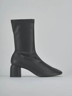 Stivaletti tacco 5cm pelle Donna Stivaletti Tacco Alto