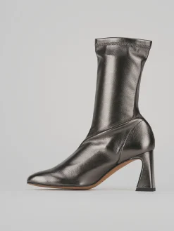 Discount Stivaletti tacco 8cm pelle Donna Stivaletti Tacco Alto