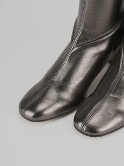 Discount Stivaletti tacco 8cm pelle Donna Stivaletti Tacco Alto