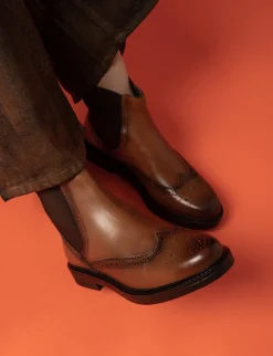 Sale Stivaletti tacco 1cm pelle Donna Stivaletti Tacco Basso