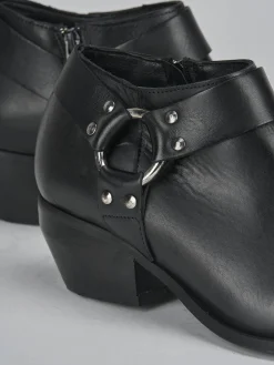 Sale Stivaletti tacco 4cm pelle Donna Stivaletti Tacco Basso