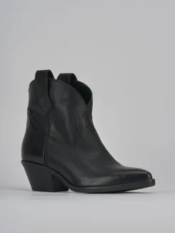 Best Stivaletti tacco 4cm pelle Donna Stivaletti Tacco Basso