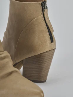 Discount Stivaletti tacco 7cm pelle Donna Stivaletti Tacco Alto