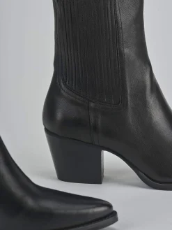 Sale Stivaletti tacco 7cm pelle Donna Stivaletti Tacco Alto