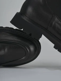 Stivaletti tacco 3cm pelle Donna Stivaletti Tacco Basso