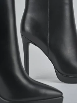 Online Stivaletti tacco 10cm pelle sostenibile Donna Stivaletti Tacco Alto