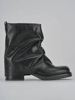 Hot Stivaletti tacco 3cm pelle Donna Stivaletti Tacco Basso