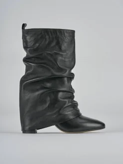 Online Stivaletti tacco 7cm pelle Donna Stivaletti Tacco Alto