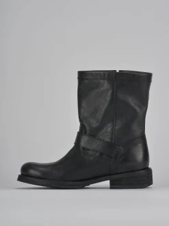 Discount Stivaletti tacco 2cm pelle Donna Stivaletti Tacco Basso