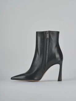 Clearance Stivaletti tacco 9cm pelle Donna Stivaletti Tacco Alto