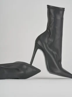 Stivaletti tacco 10cm pelle Donna Stivaletti Tacco Alto