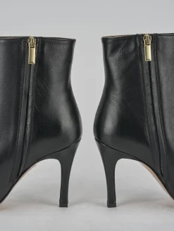 Clearance Stivaletti tacco 9cm pelle Donna Stivaletti Tacco Alto