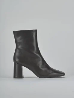 Online Stivaletti tacco 7cm pelle testa Donna Stivaletti Tacco Alto