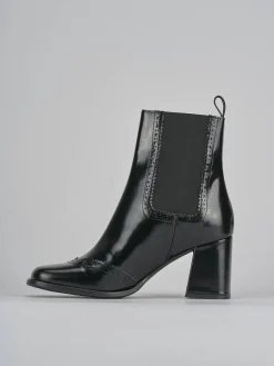 Online Stivaletti tacco 8cm pelle Donna Stivaletti Tacco Alto