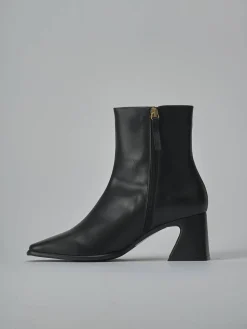 Clearance Stivaletti tacco 6cm pelle Donna Stivaletti Tacco Alto