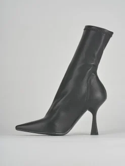 Outlet Stivaletti tacco 9cm pelle Donna Stivaletti Tacco Alto