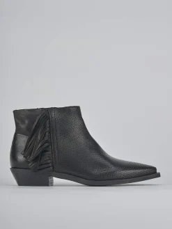 Clearance Stivaletti tacco 2cm pelle Donna Stivaletti Tacco Basso