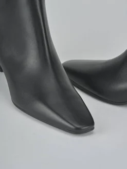 Clearance Stivaletti tacco 5cm pelle Donna Stivaletti Tacco Alto