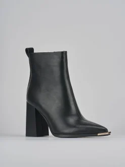 Clearance Stivaletti tacco 8cm pelle Donna Stivaletti Tacco Alto