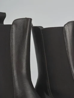 Outlet Stivaletti tacco 2cm pelle testa Donna Stivaletti Tacco Basso