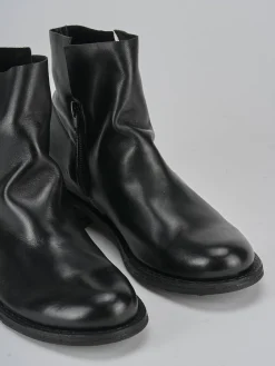 Stivaletti tacco 2cm pelle Donna Stivaletti Tacco Basso