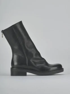 Hot Stivaletti tacco 3cm pelle Donna Stivaletti Tacco Basso