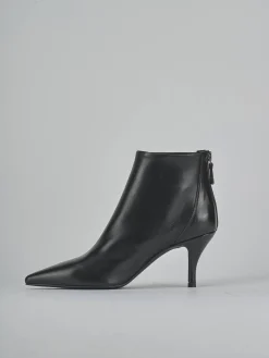 New Stivaletti tacco 7cm pelle Donna Stivaletti Tacco Alto