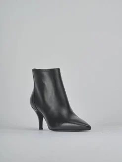 New Stivaletti tacco 7cm pelle Donna Stivaletti Tacco Alto