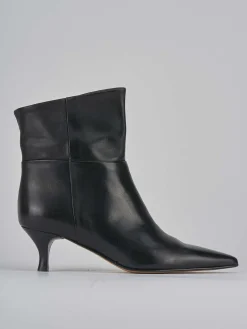 Clearance Stivaletti tacco 5cm pelle Donna Stivaletti Tacco Alto