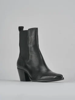 Clearance Stivaletti tacco 7cm pelle Donna Stivaletti Tacco Alto