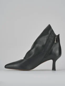 Outlet Stivaletti tacco 5cm pelle Donna Stivaletti Tacco Alto