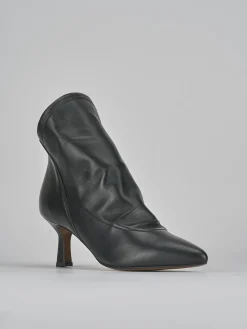 Outlet Stivaletti tacco 5cm pelle Donna Stivaletti Tacco Alto