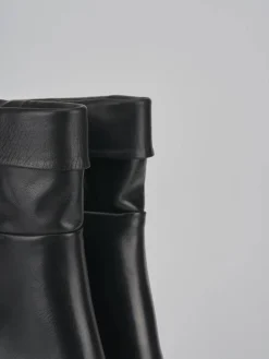 Stivaletti tacco 8cm pelle Donna Stivaletti Tacco Alto