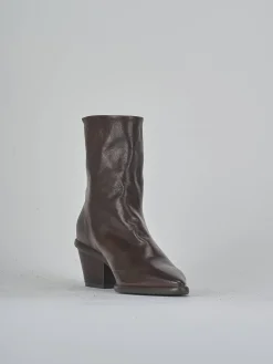 Clearance Stivaletti tacco 6cm pelle testa Donna Stivaletti Tacco Alto