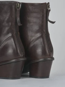 Clearance Stivaletti tacco 6cm pelle testa Donna Stivaletti Tacco Alto