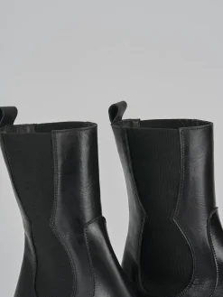 Stivaletti tacco 5cm pelle Donna Stivaletti Tacco Alto