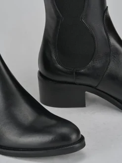 Stivaletti tacco 5cm pelle Donna Stivaletti Tacco Alto